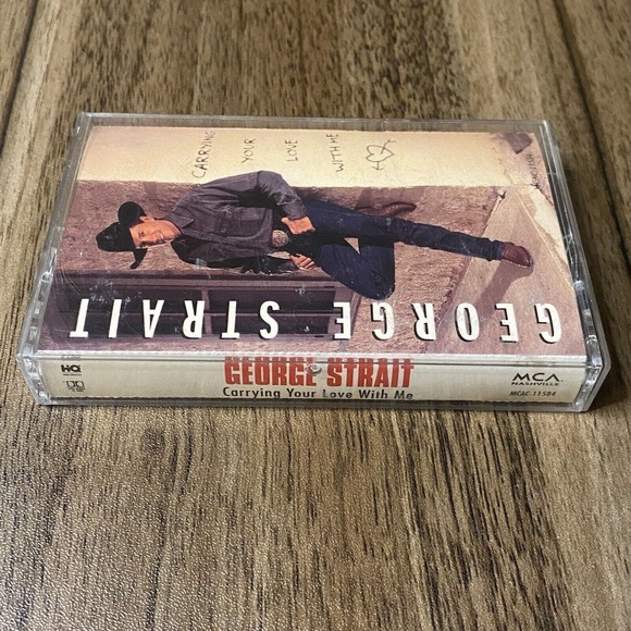 Carrying Your Love with Me by George Strait (Cassette, Apr-1997, MCA) Case Only! - Picture 2 of 4